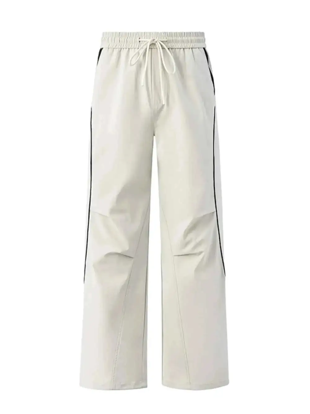 Stripe Wide Leg Cargo Pants