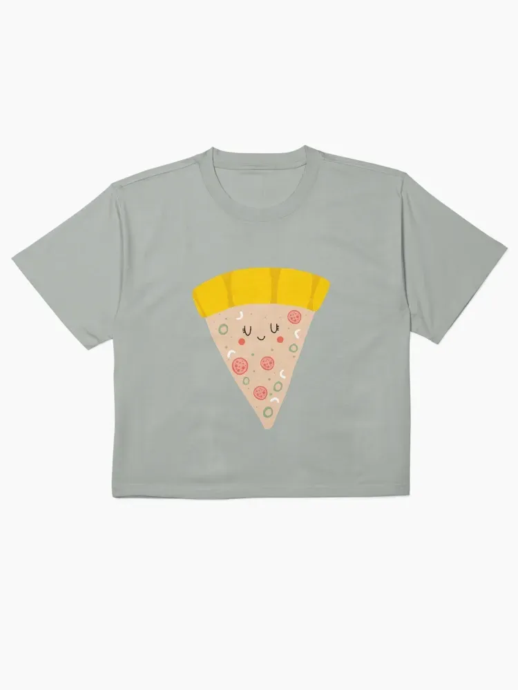 Cute Pizza Printed Women's Short Sleeved T-Shirt