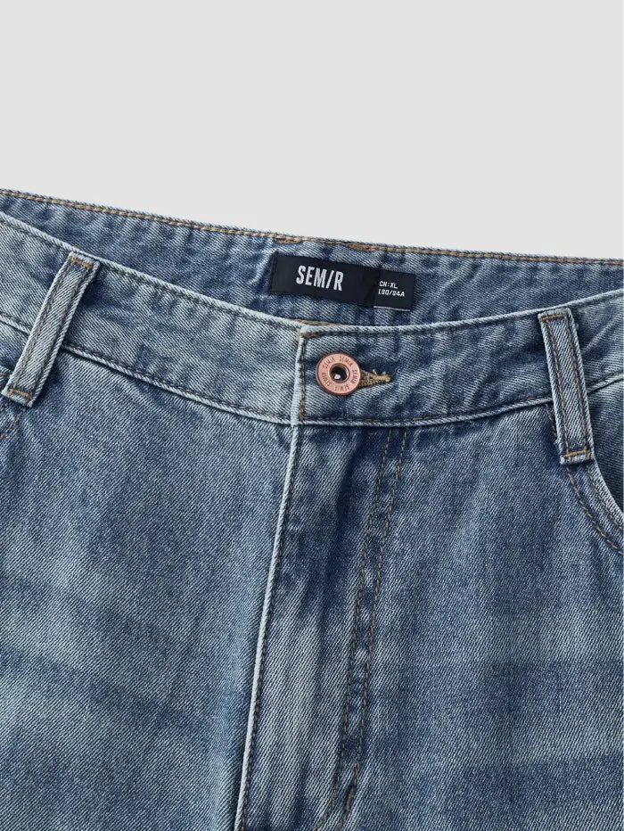 Men's Wide-leg Go-To Straight Pants