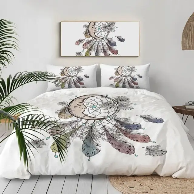 Moon Dream-Catcher Duvet Cover Set