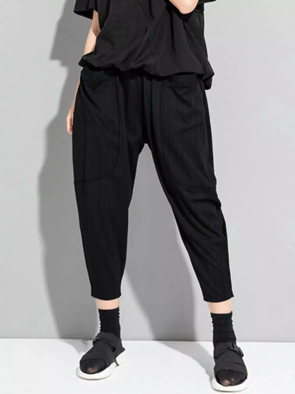 Loose Fit Harem Pants