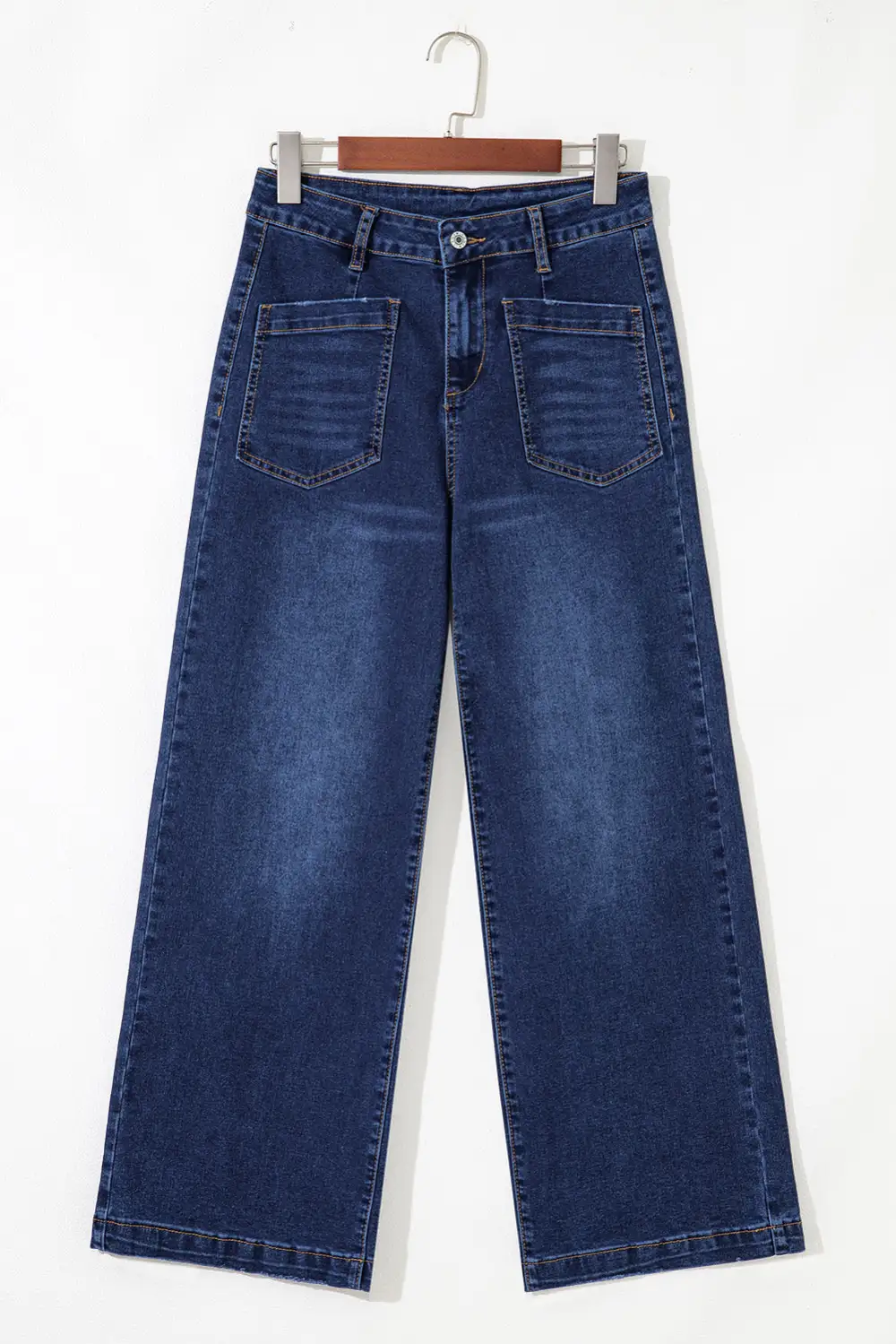 Mimimalist Patch Pocket Womens Shift Jeans