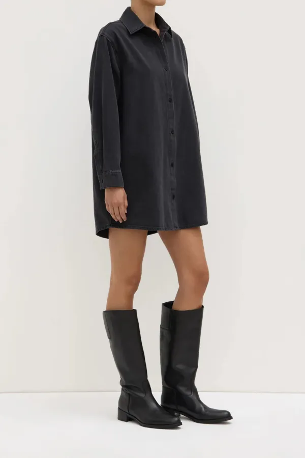 Cotton Denim Dress
