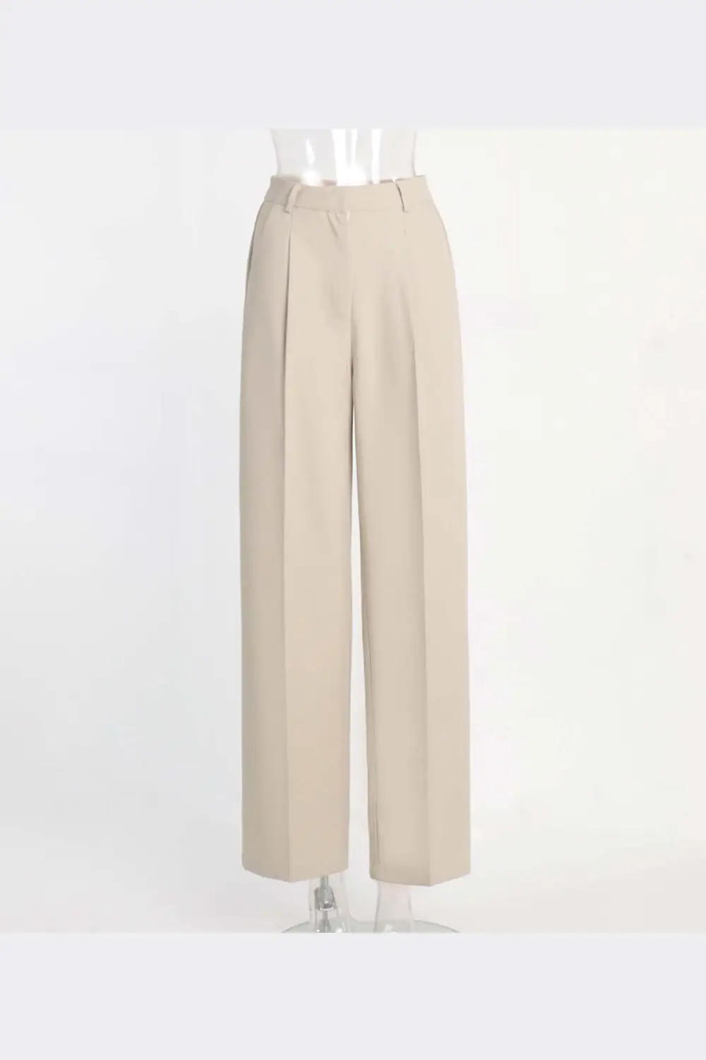 Tailored Straight Leg Pants