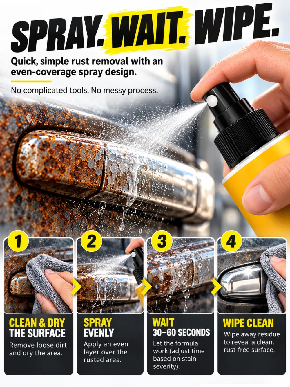 Rust removal and refurbishment agent
