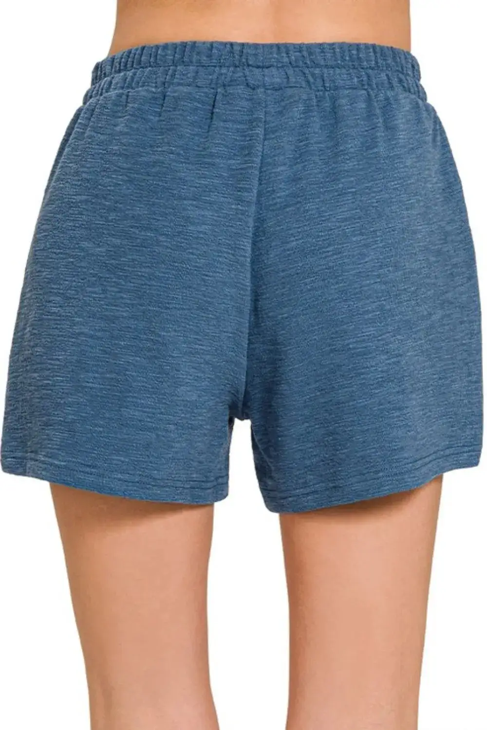 Polished Cotton Slub Shorts