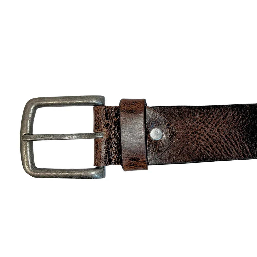 Artisan Buckle Casual Leather Belt