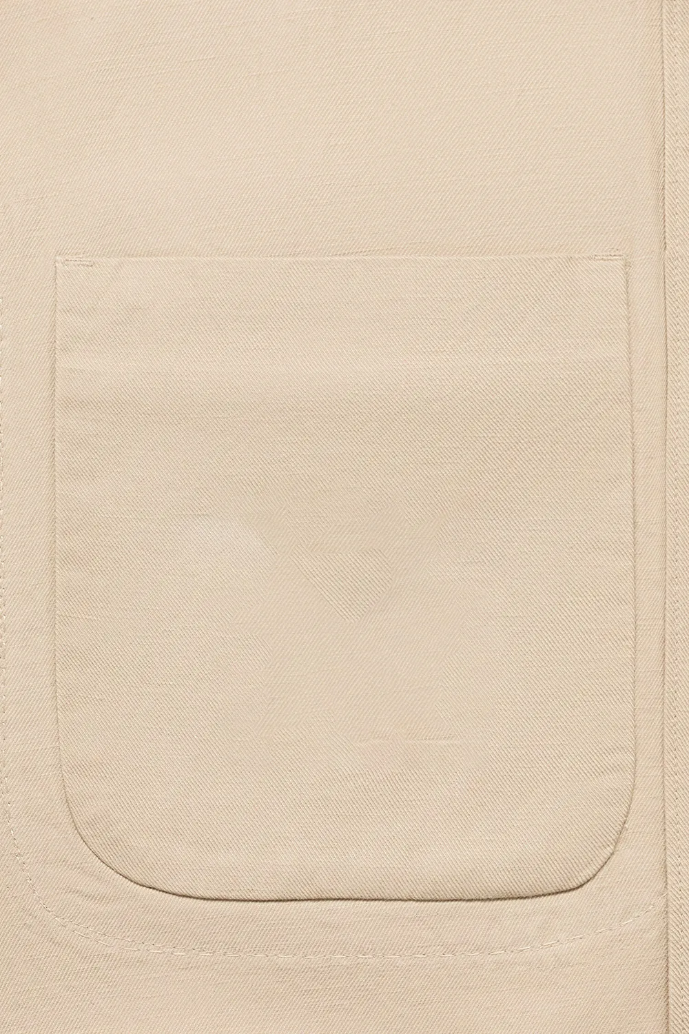 Lyocell Linen Overshirt With Pockets