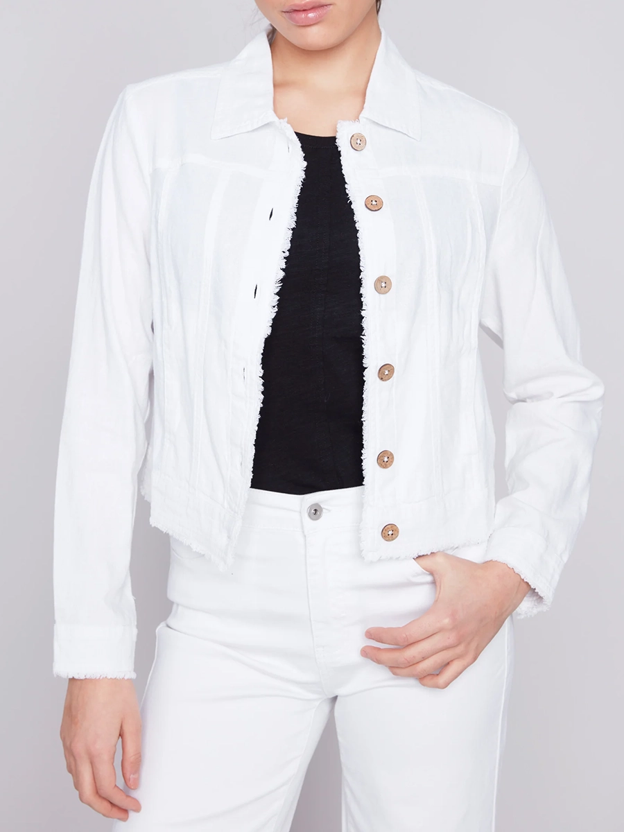 Soft And Breathable Linen Simple Jacket
