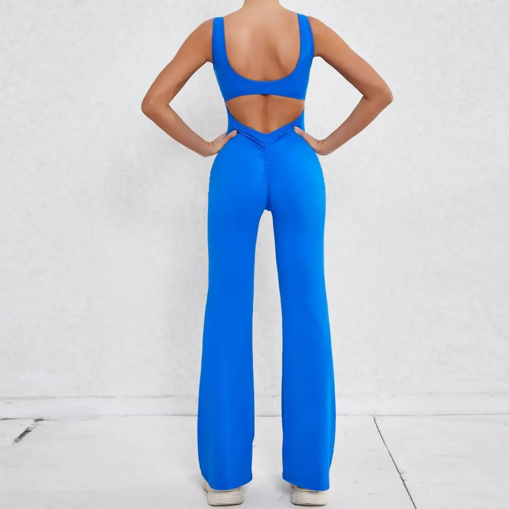 Flared Studio Yoga Jumpsuit
