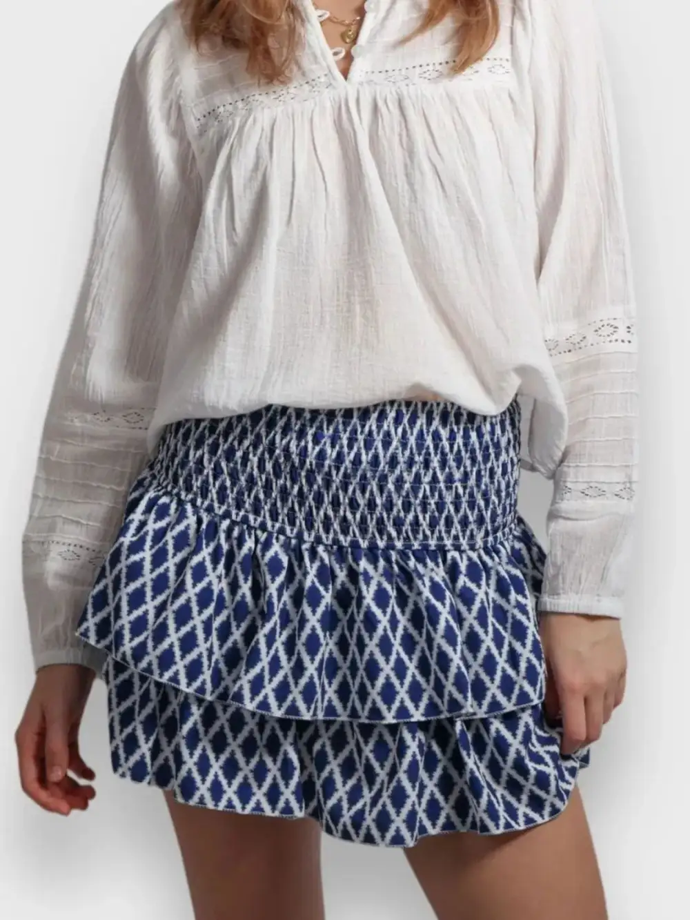 Layered Layered Mini Skirt