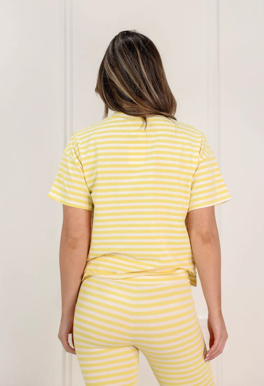 Smooth Ribbed Pants Set