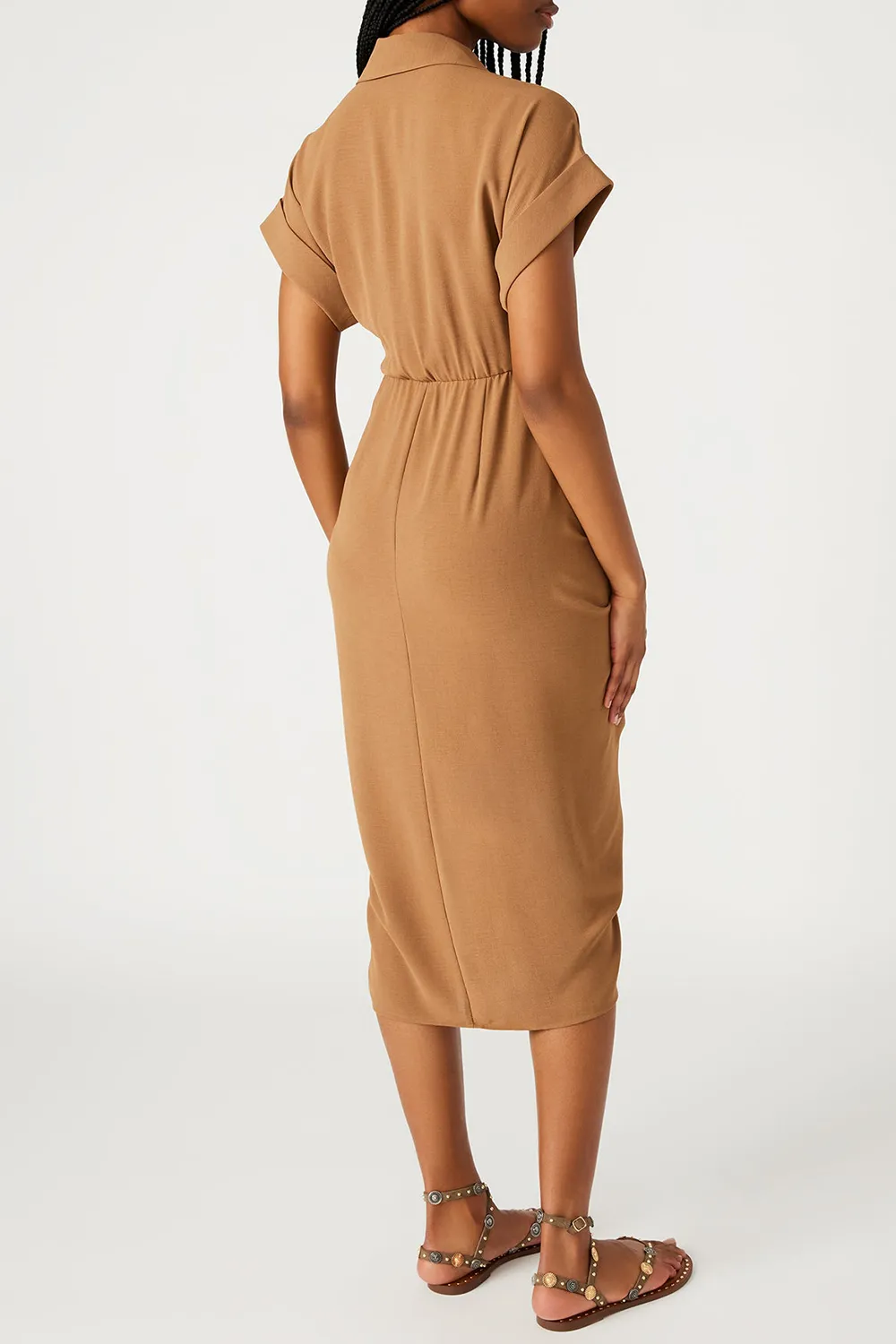 KNIT DRESS BLACK
