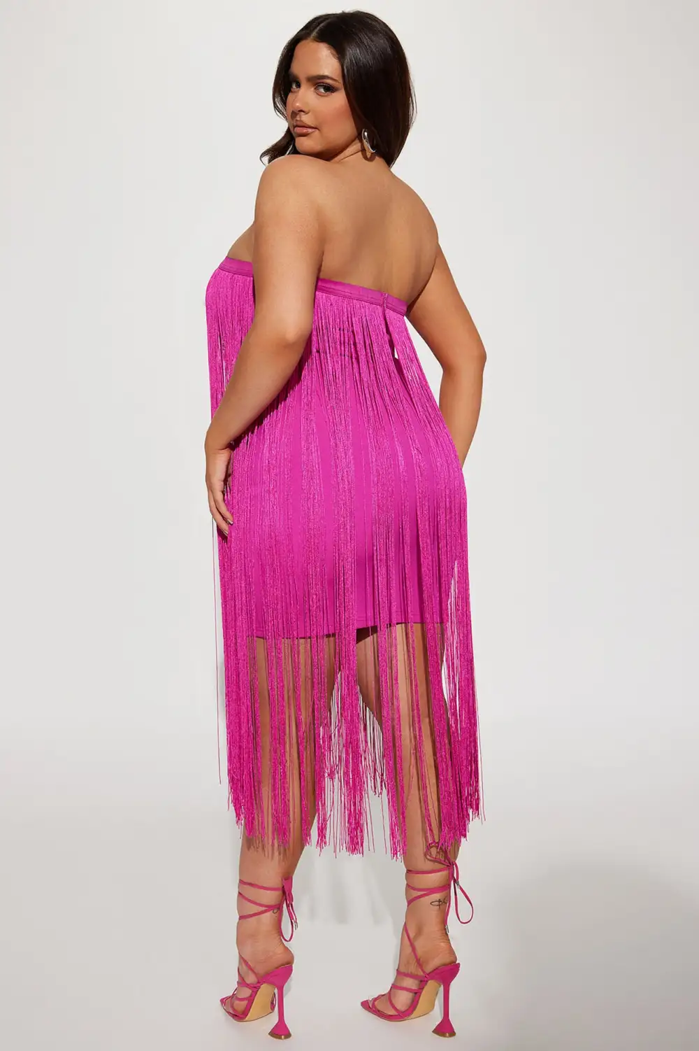 Inquisition Storm Mini Dress - Magenta