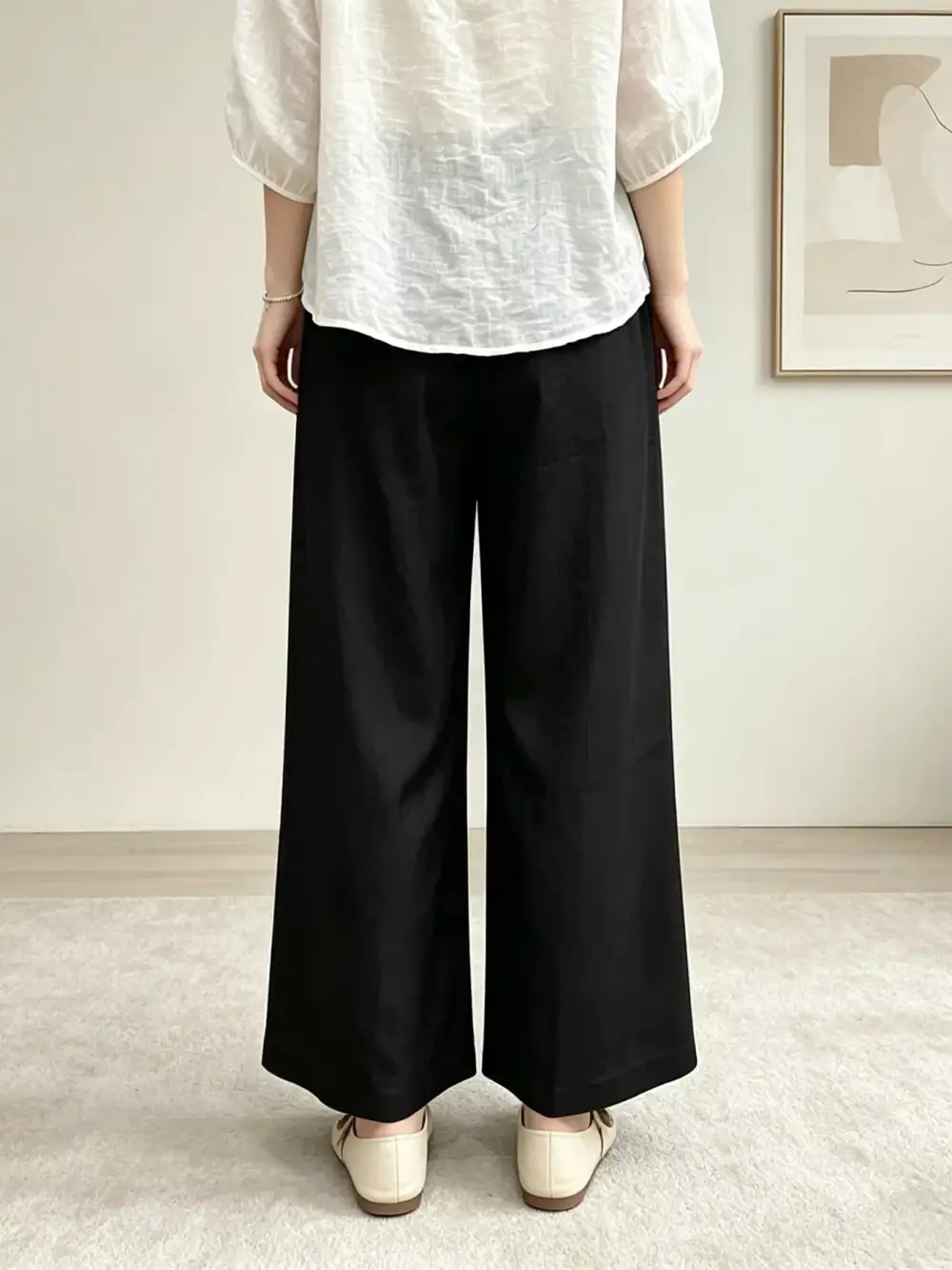 Casual Wide Leg Pants