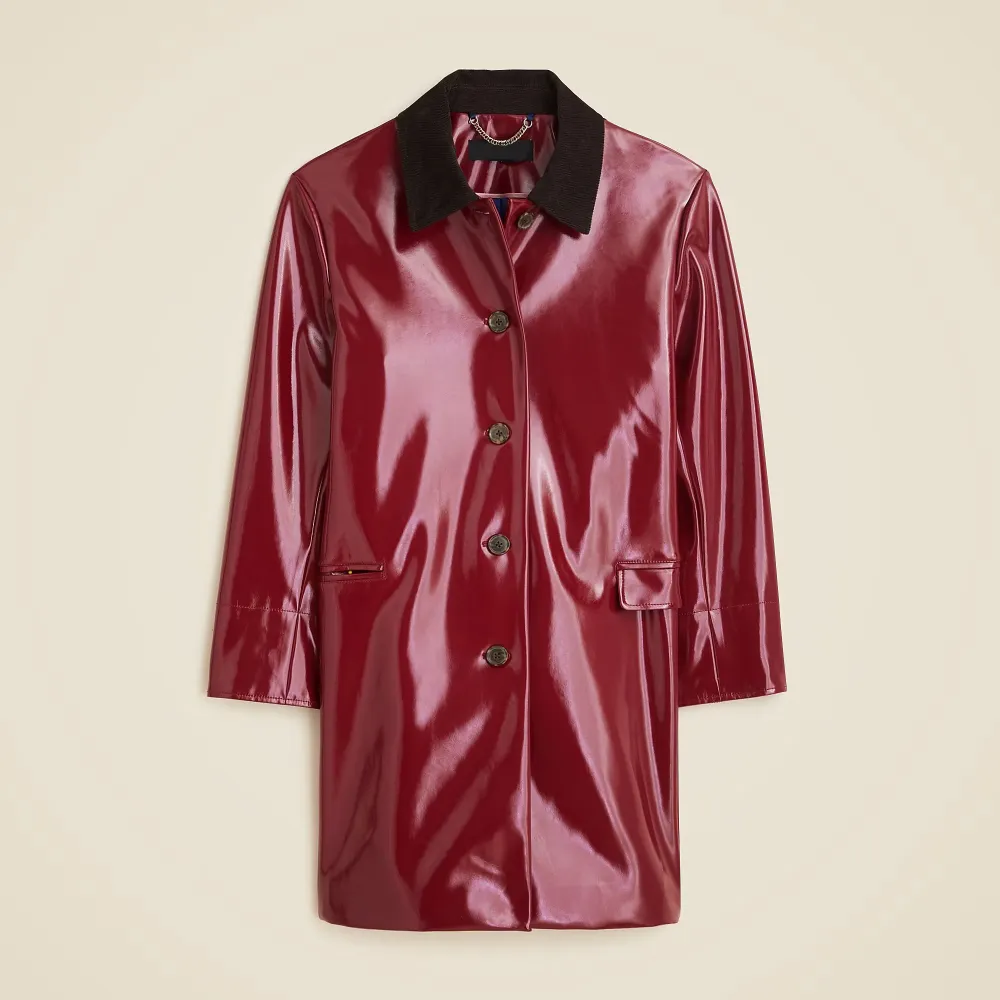 Trade in Faux Patent Leather Jackets