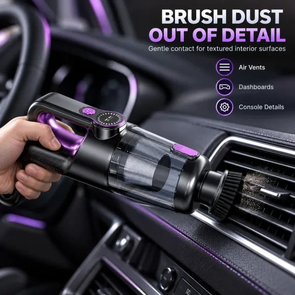 Powerful Suction Brushless Car Vacuum Cleaner
