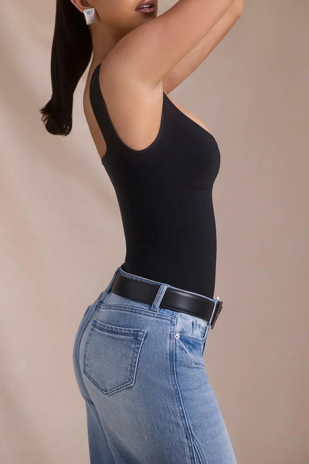 Soft And Breathable Modal Camisole Bodysuit