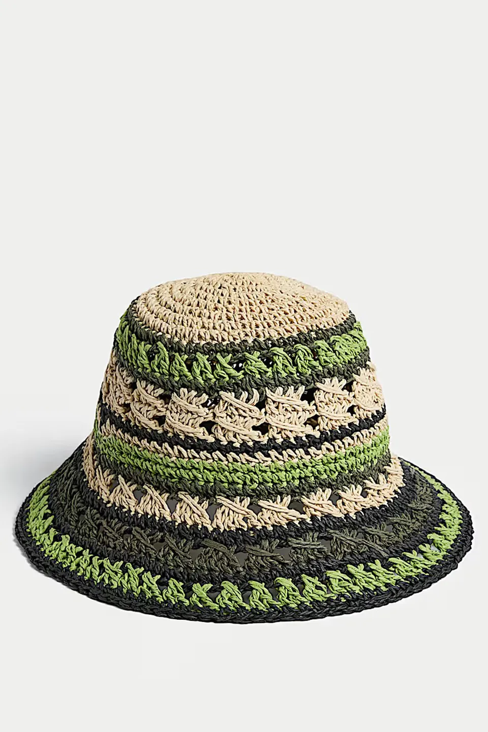 Distressed Cotton Bucket Hat