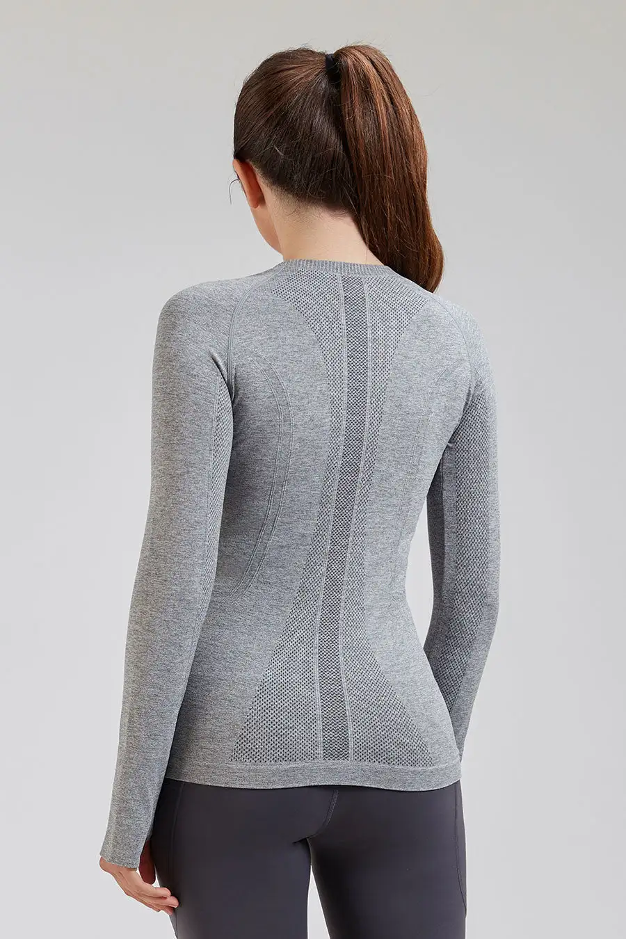 Seamless Long Sleeve Tops （Thumb Hole）