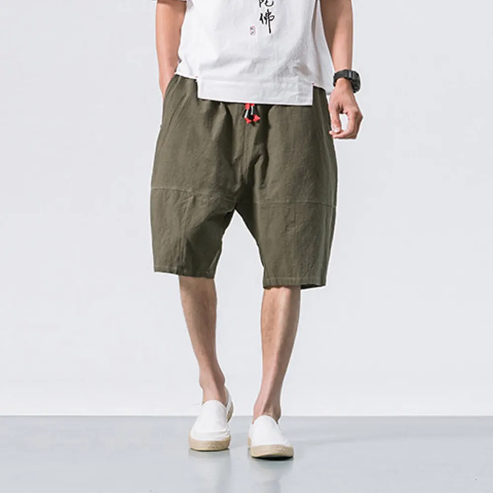 Casual Drawstring Weekend Shorts