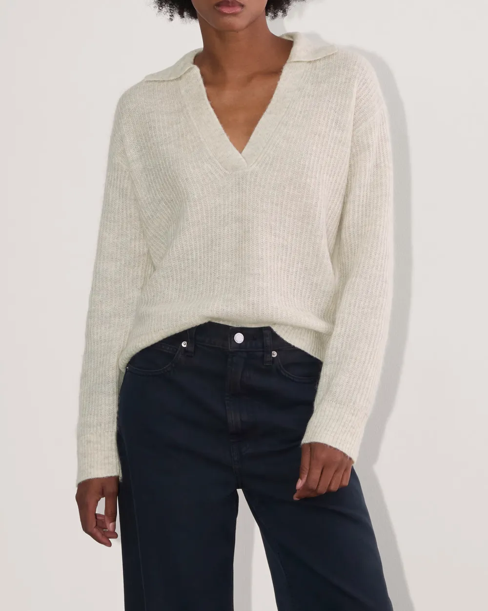 The Oversized Polo In Alpaca