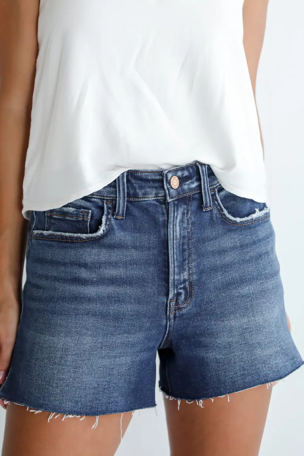 Lace Pocketed Shorts