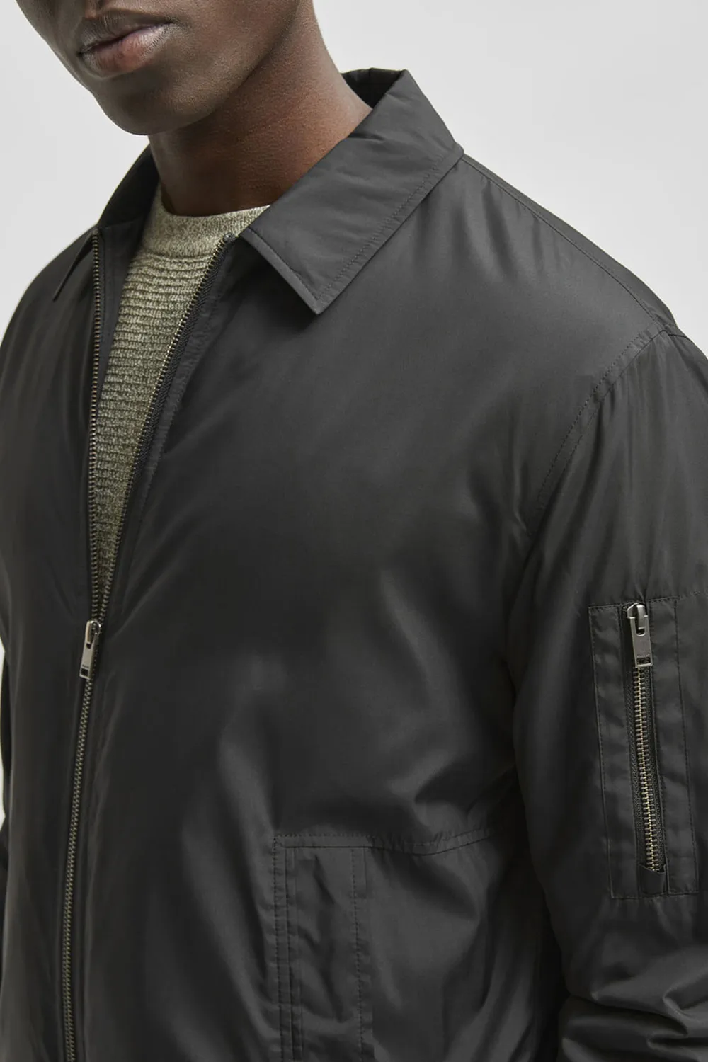 Blue Light Padded Jacket