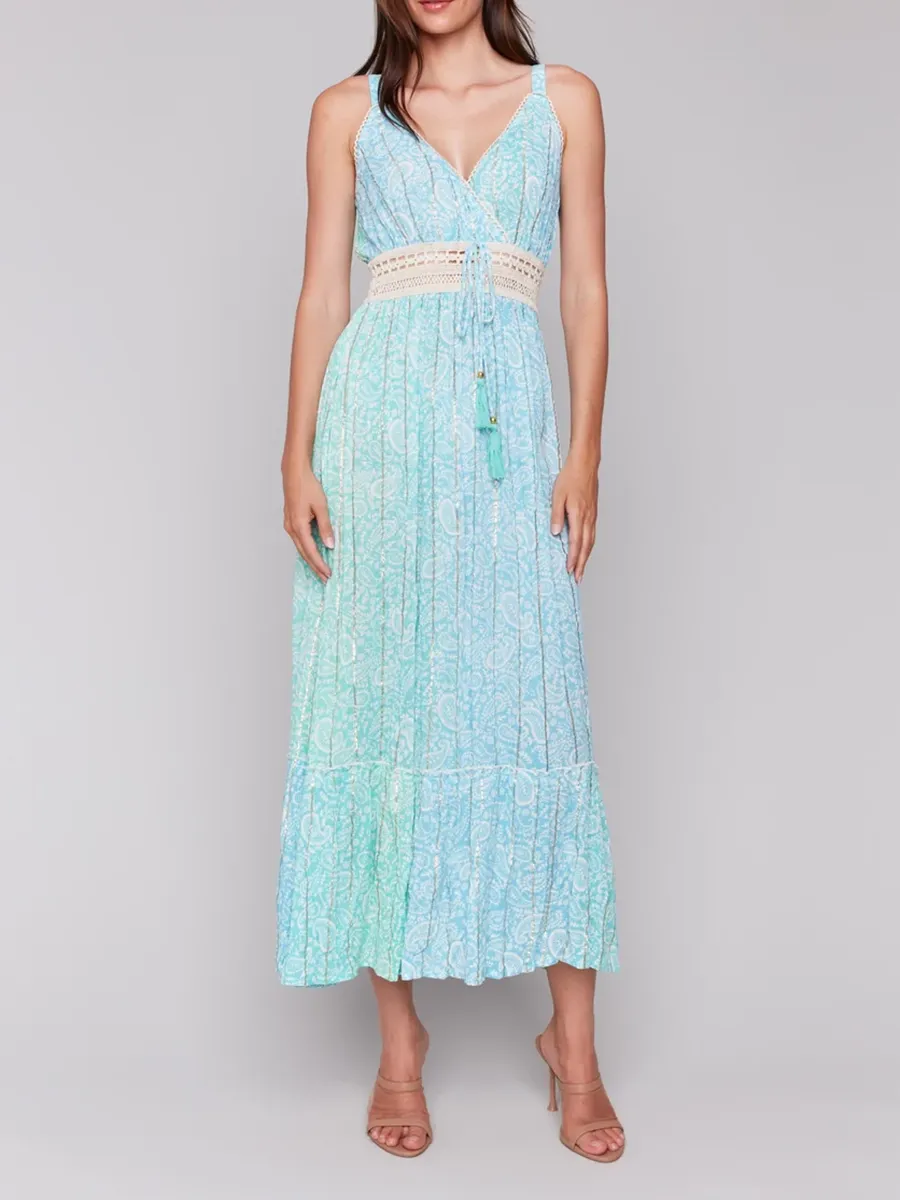 High-End And Elegant Gradient Long Dress