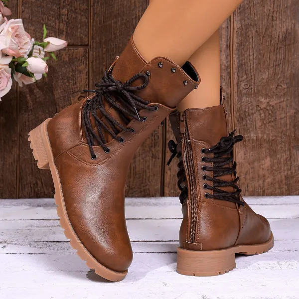 Stylish Versatile Amazon European & American Women's Boots