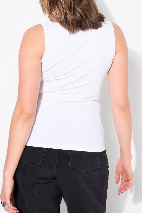 Solid Color Knitted Vest