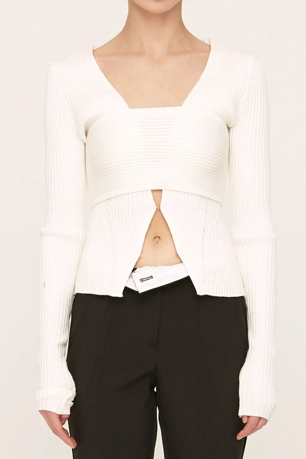 Bandeau Top Cardi Set