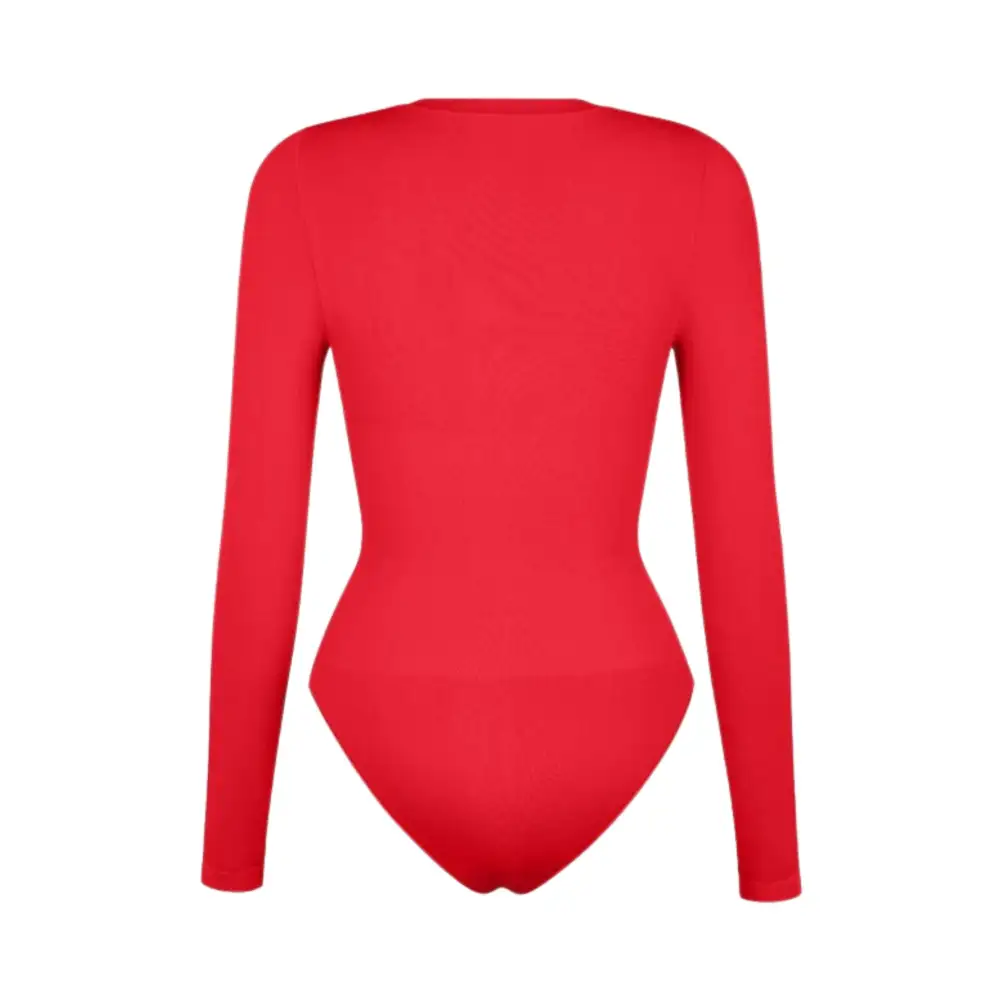 Contour Fit Long Sleeve Shaping Bodysuit