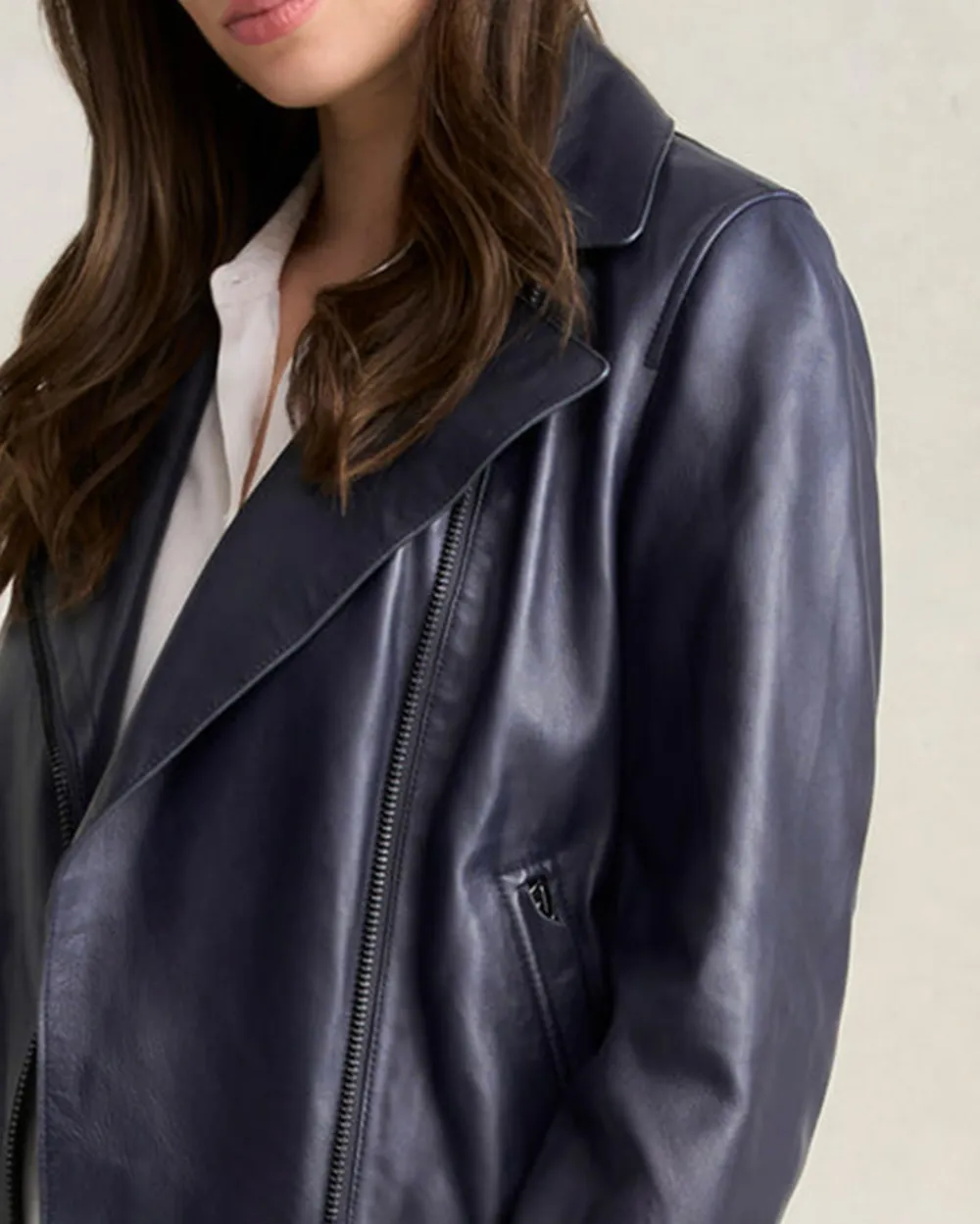 Leather Moto Jacket