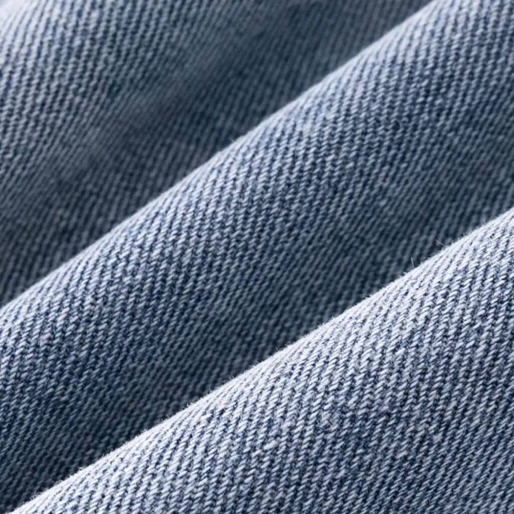 Relaxed Denim Wide Leg Pants