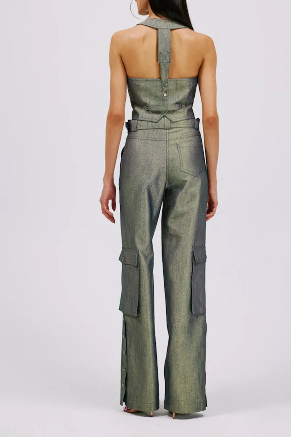 Full-Length Pants-Gold