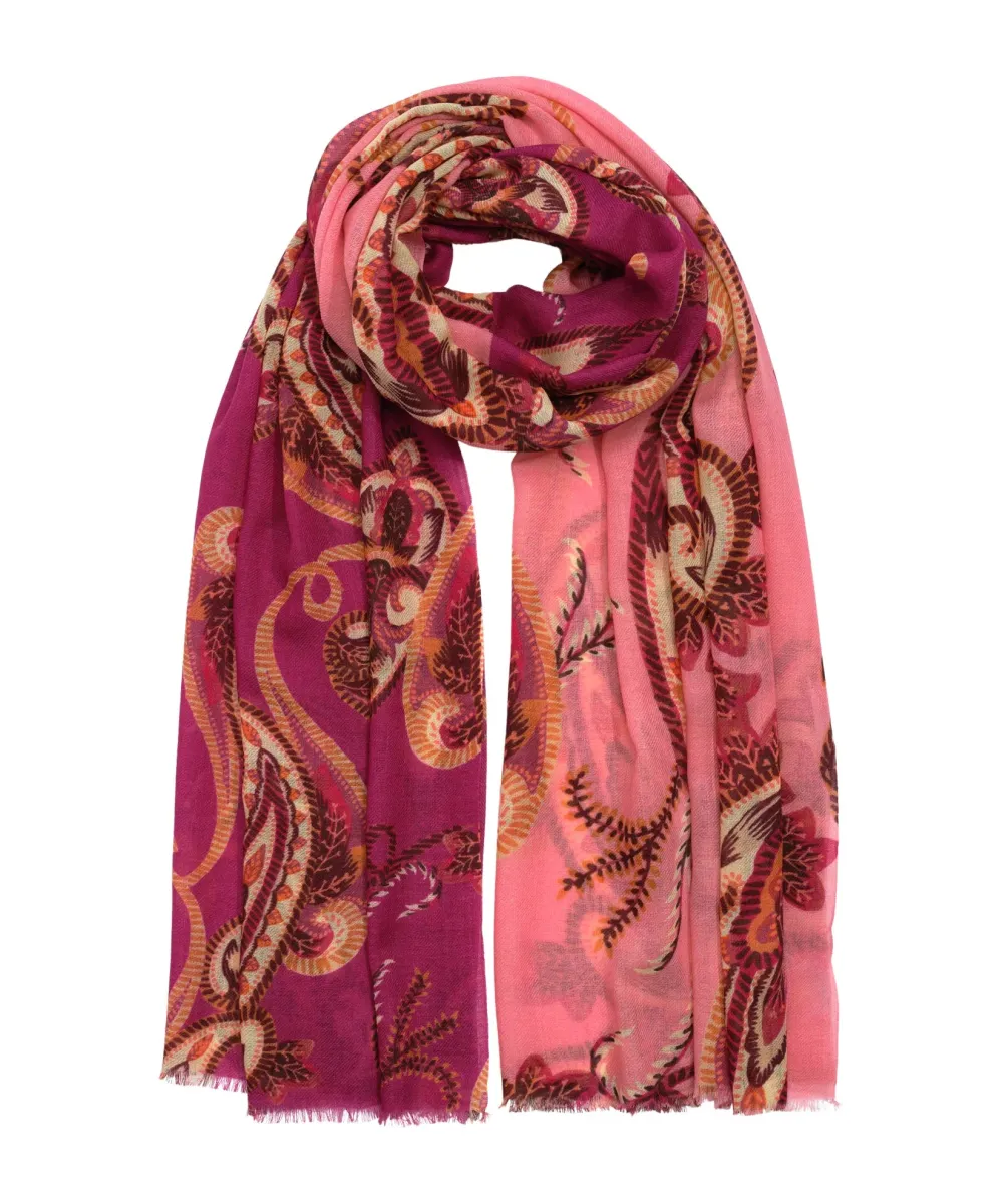 Casual Style Traditional Paisley Wrap