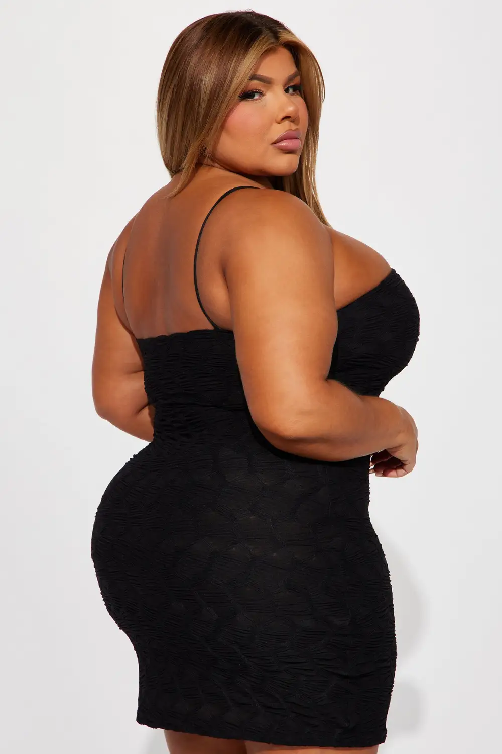 Loretta Mini Dress - Black