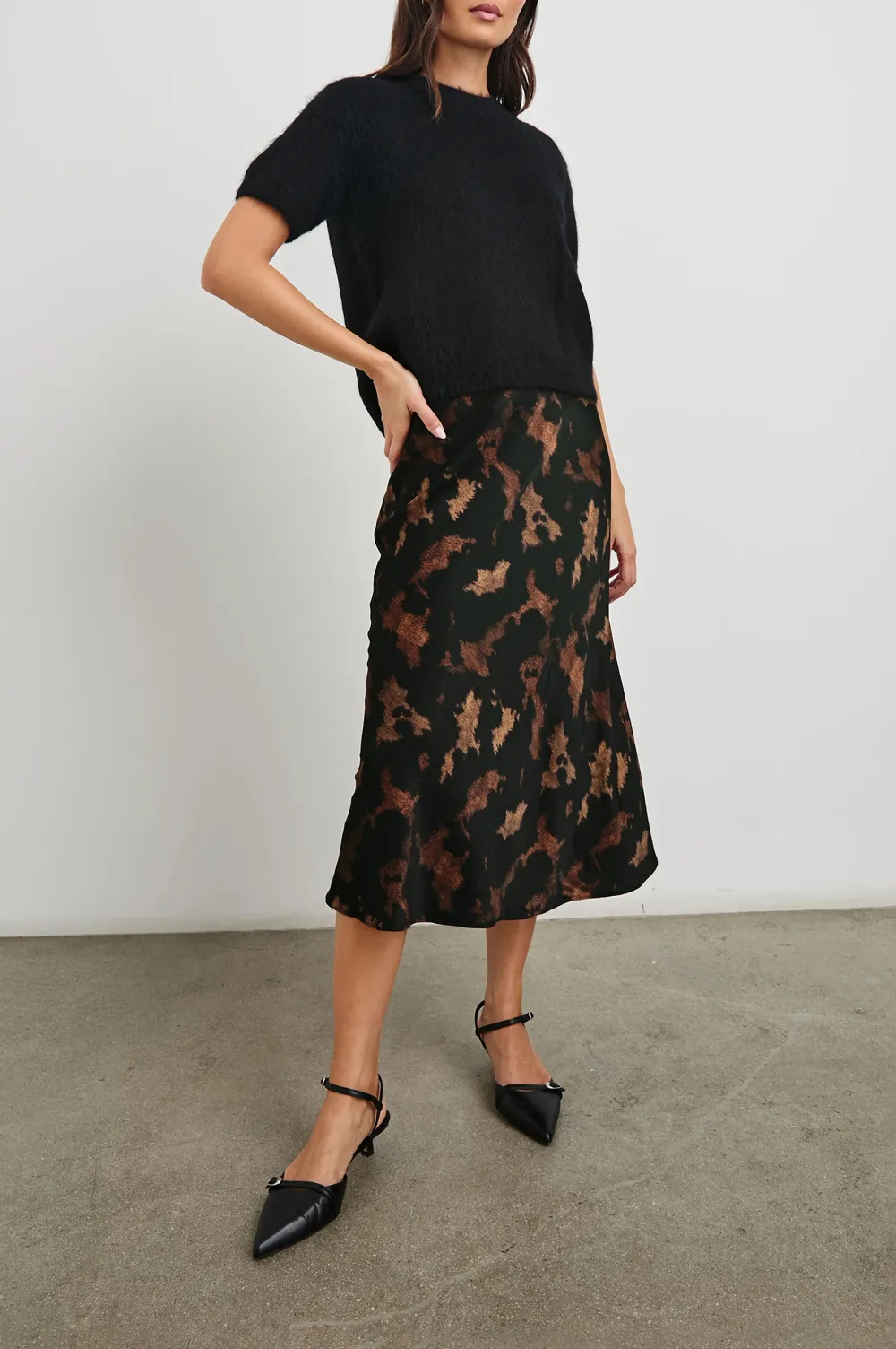 Art Print Women's Long A-Line Skirt