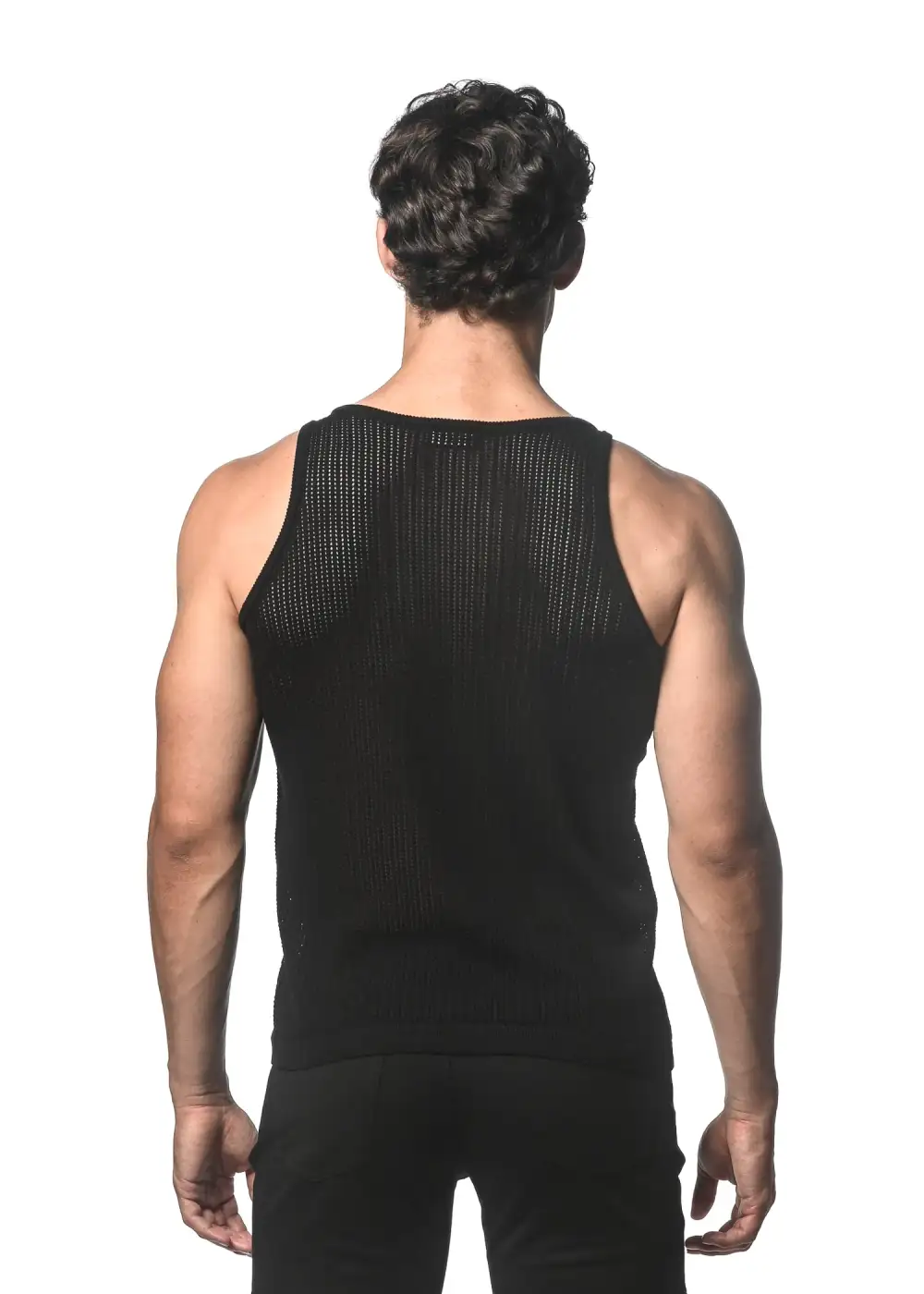 Smudge Open Knit Vest