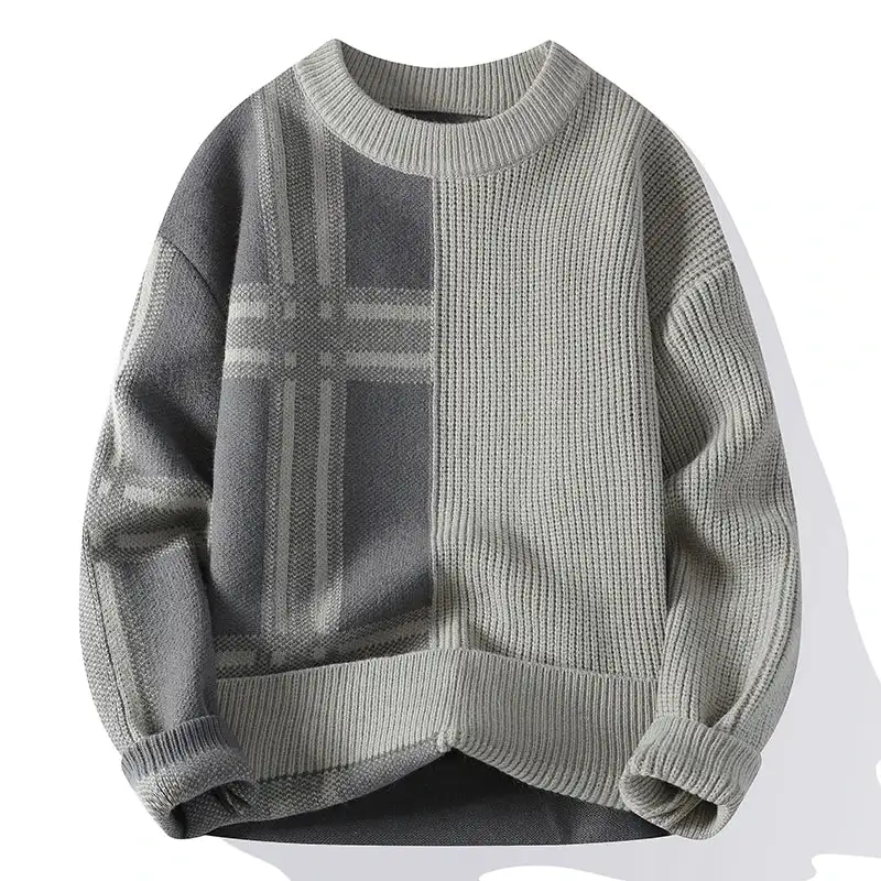 Ribbed Texture Knit Sweater