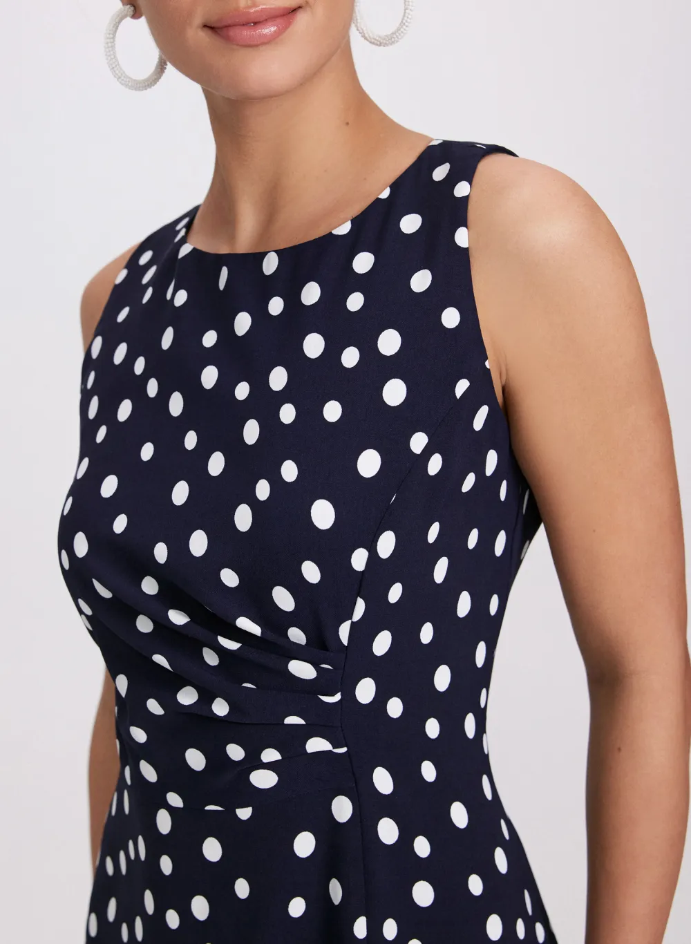 Retro Polka Dot Dress