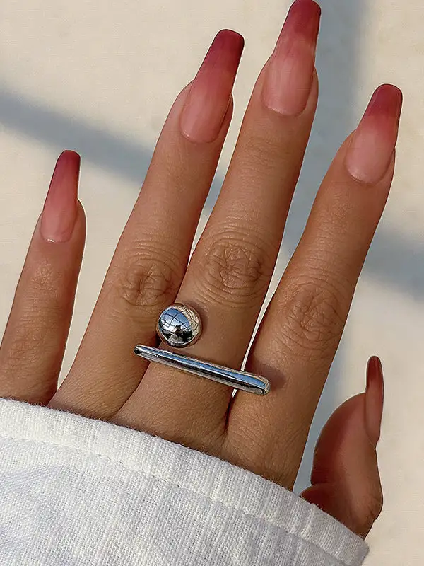 Geometric Casual Ring