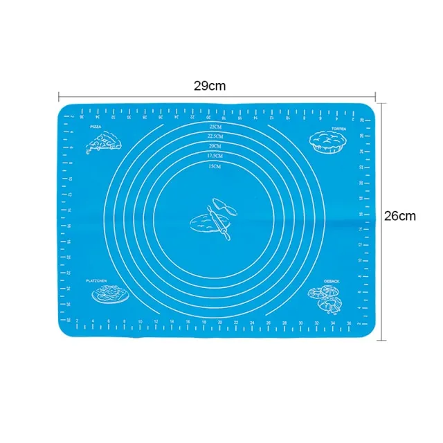 (Store Closing Sale) Silicone Non-stick Silicone Thickening Mat Rolling Dough