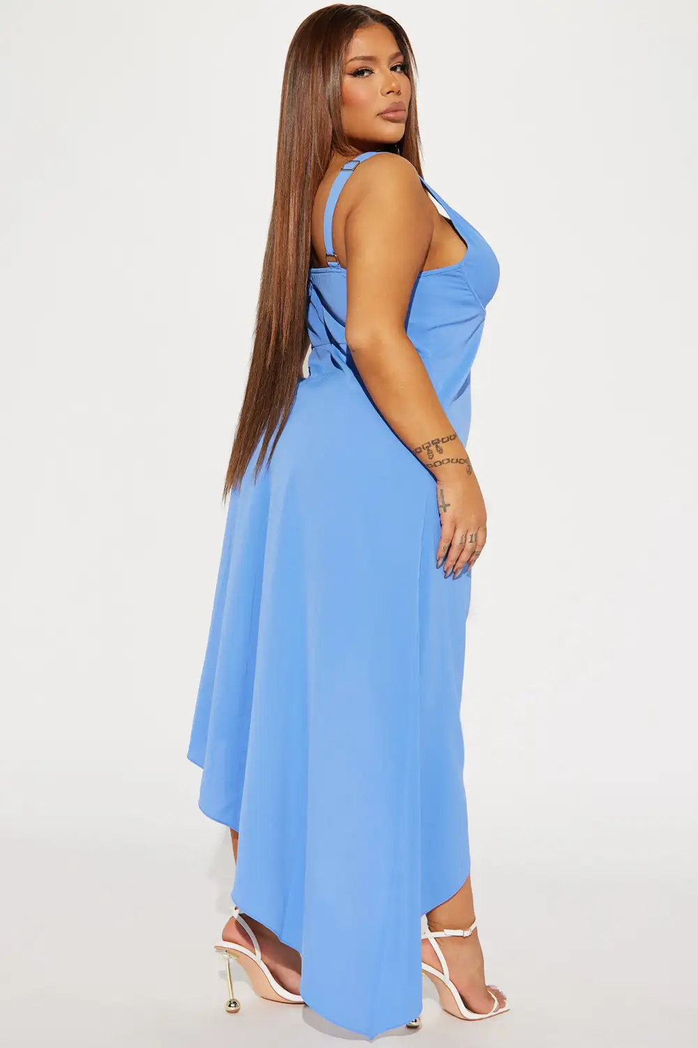 Radio Moves Maxi Dress - Blue