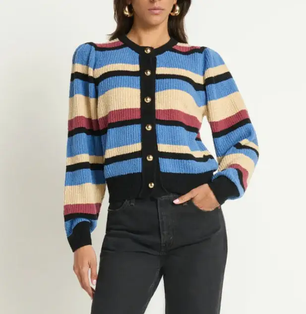 Button Front Layer Ready Cardigan