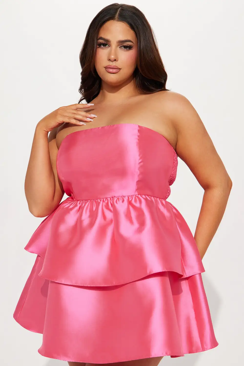 Lily Rose Mini Dress - Pink