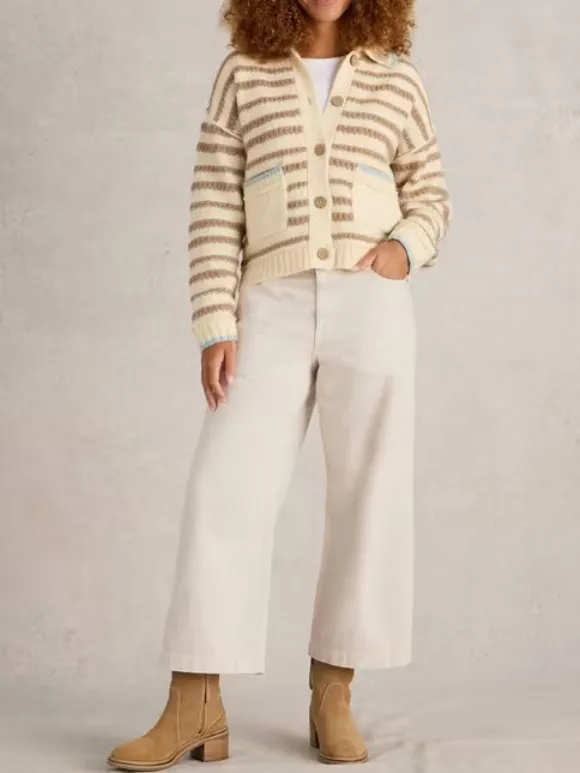 Cropped Wide Leg Jean