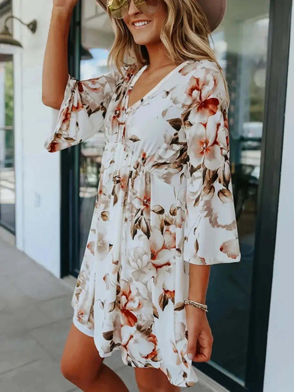 Everyday Mini Quarter Zip Dress