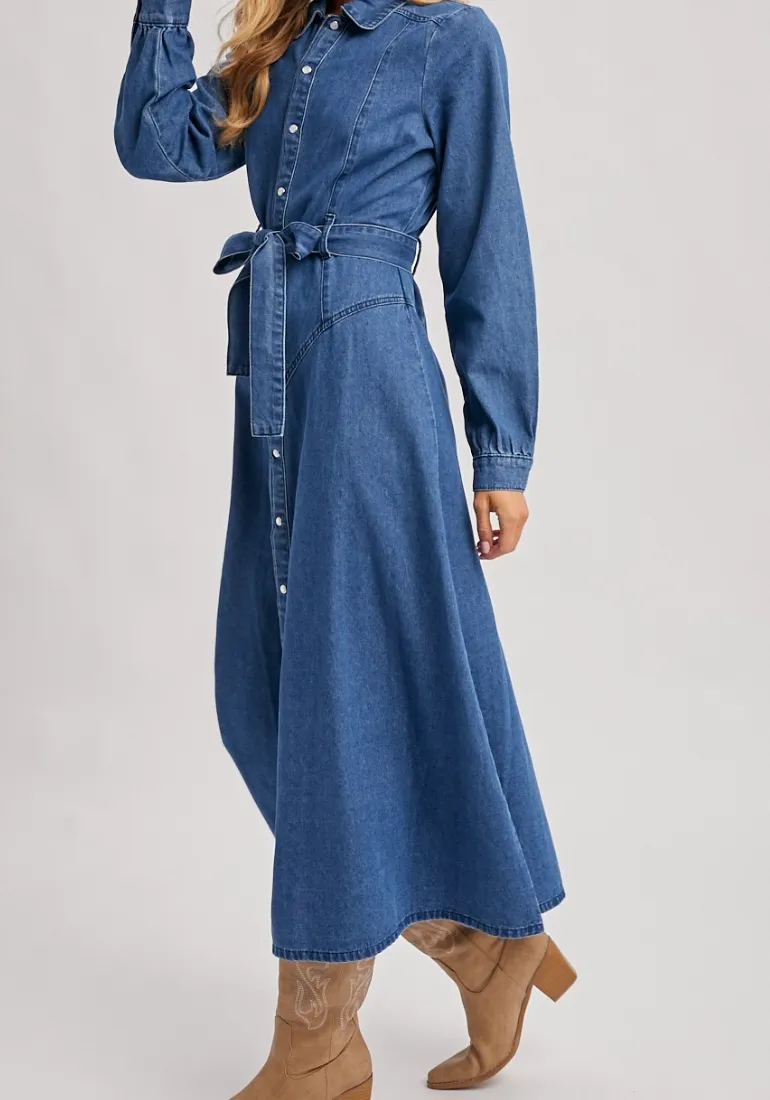 A Line Maxi Dress